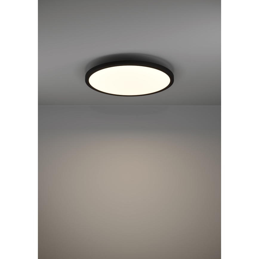 Eglo - LED Stmievateľné stropné svietidlo LED/33,5W/230V pr. 45 cm čierna