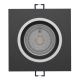 Eglo - LED RGBW Stmievateľné podhľadové svietidlo LED/4,7W/230V čierna