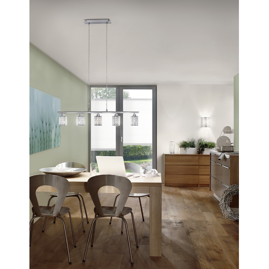 Eglo 90077 - Stolná lampa ALMERA 1 1xE27/60W/230V