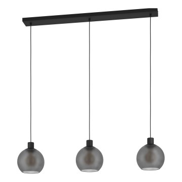 Eglo 900788 - Závesný luster na lanku CESENATICO 3xE27/40W/230V