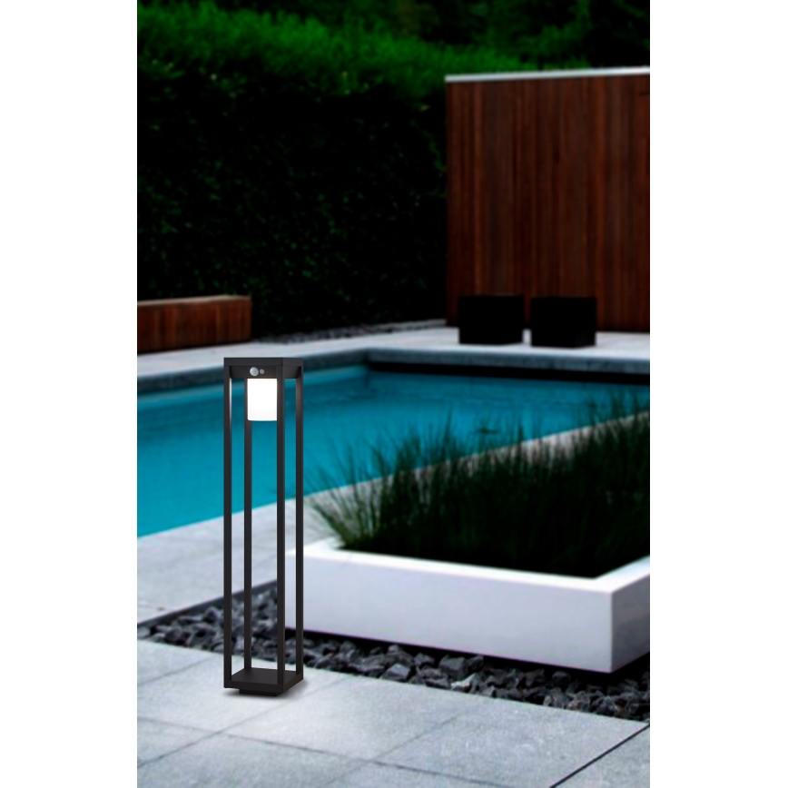 Eglo - LED Solárna lampa so senzorom LED/3,7W/3,7V 2000 mAh IP44