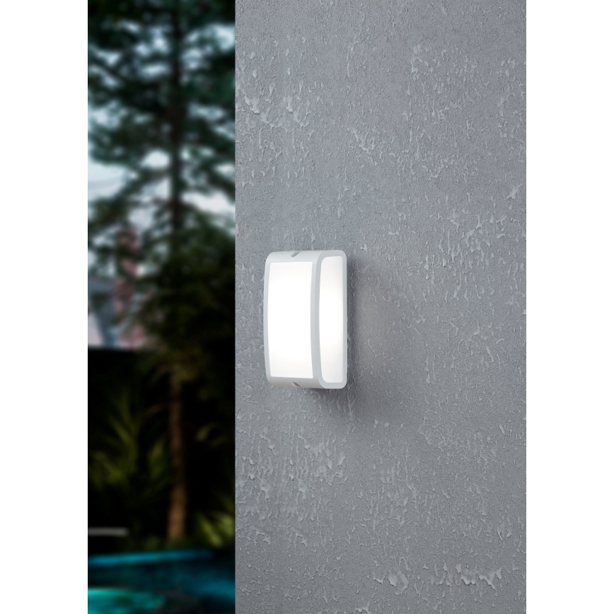 Eglo - LED Vonkajšie nástenné svietidlo LED/10,5W/230V biela IP54