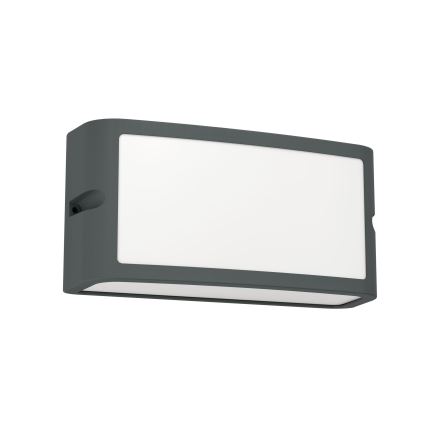 Eglo - LED Vonkajšie nástenné svietidlo LED/10,5W/230V antracit IP54