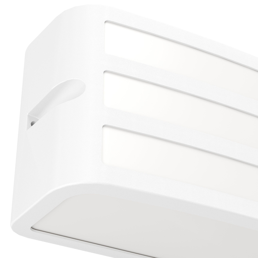 Eglo - Vonkajšie nástenné svietidlo 1xE27/40W/230V biela IP54