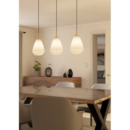 Eglo - Luster na lanku 3xE27/40W/230V