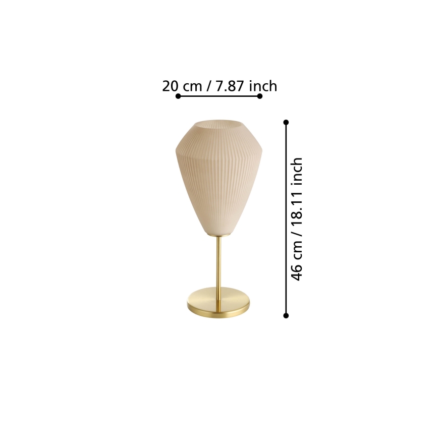 Eglo - Stolná lampa 1xE27/40W/230V