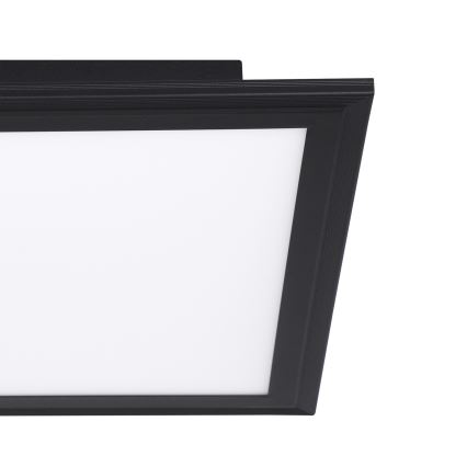 Eglo - LED Stropné svietidlo LED/14W/230V 30x30 cm čierna