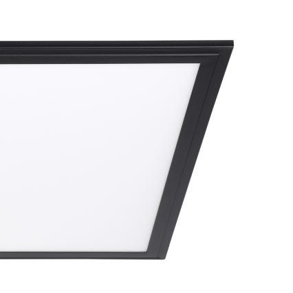 Eglo - LED Stropné svietidlo LED/21,5W/230V 45x45 cm čierna