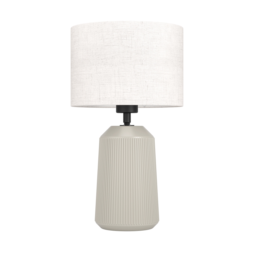 Eglo - Stolná lampa 1xE27/40W/230V krémová