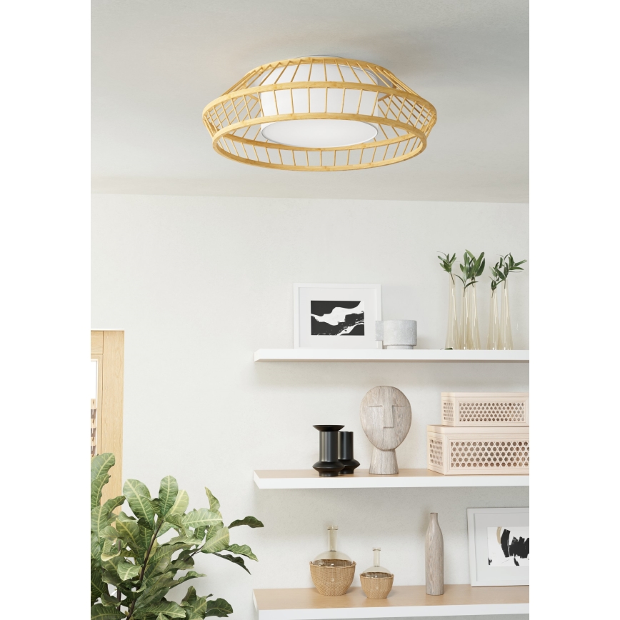 Eglo - LED RGBW Stmievateľné stropné svietidlo LED/22W/230V 2700-6500K