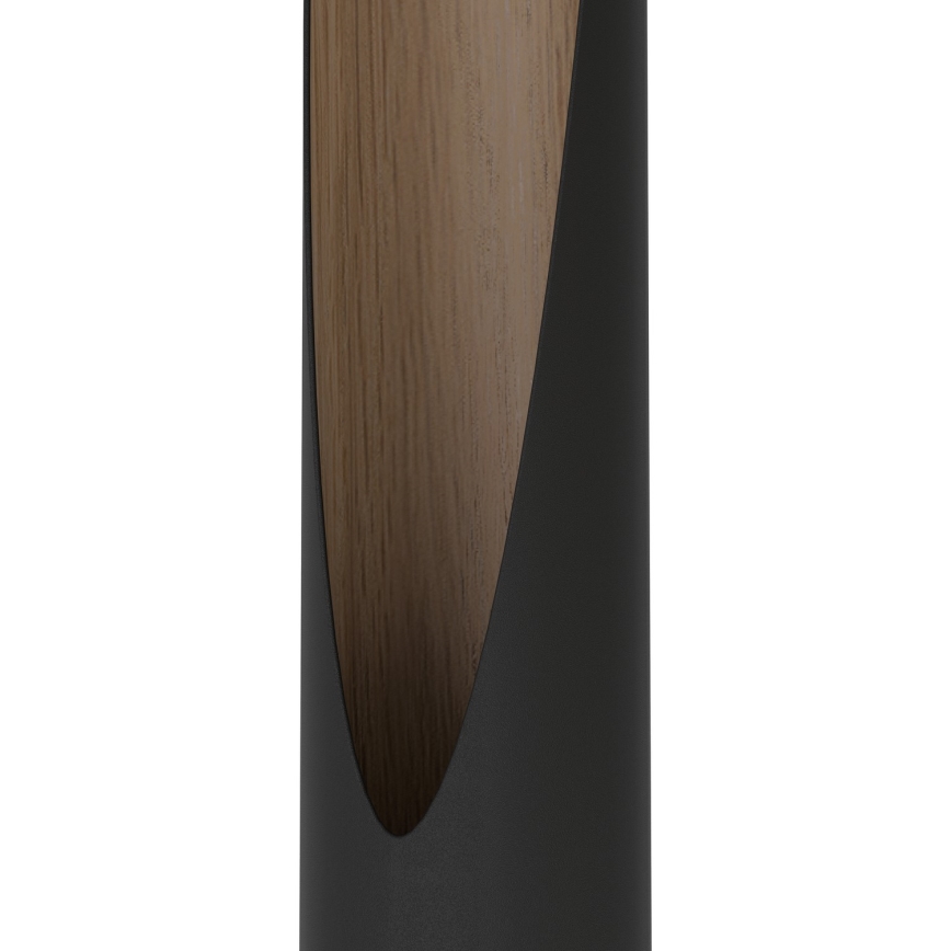 Eglo - LED Stojacia lampa 1xGU10/4,5W/230V čierna/hnedá