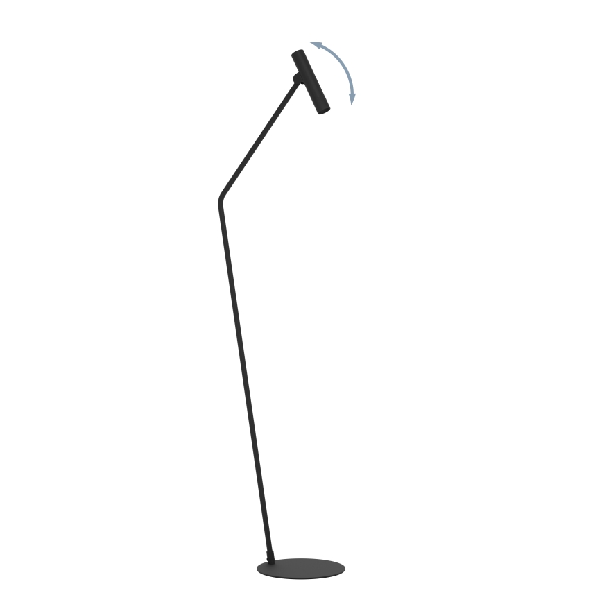 Eglo - LED Stojacia lampa LED/5W/230V 3000K čierna