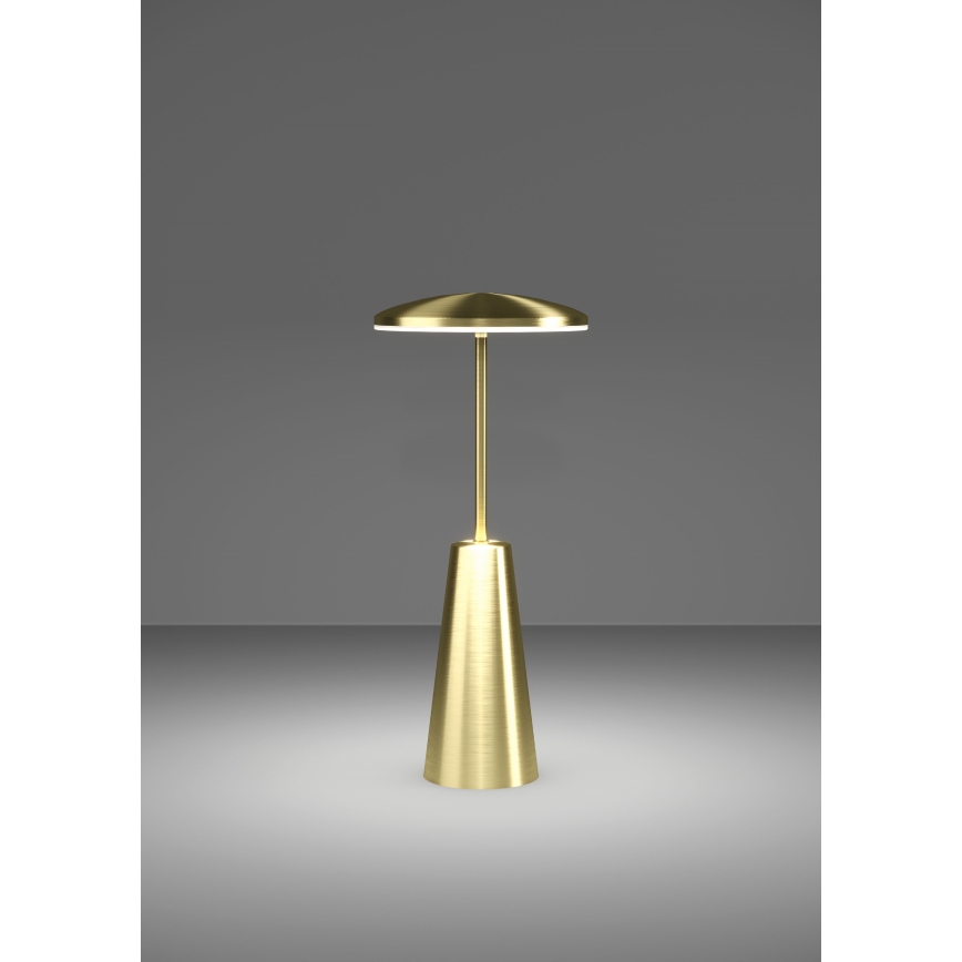 Eglo - LED Stmievateľná dotyková vonkajší lampa LED/2,8W/5V 2400K/3000K/4000K 5200 mAh IP54 zlatá