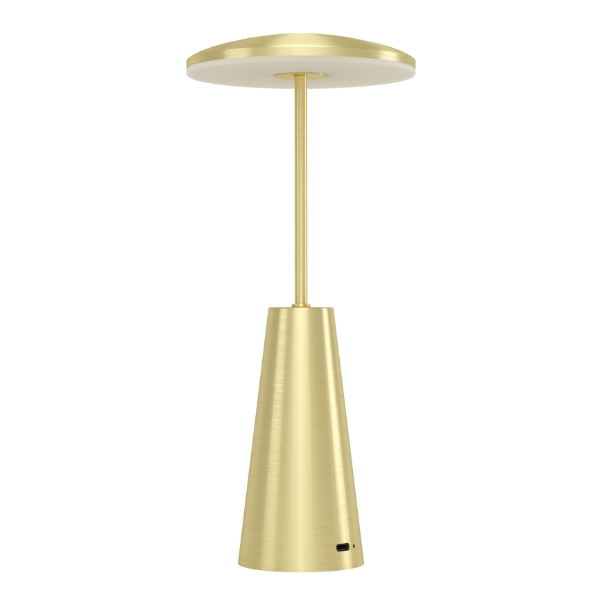 Eglo - LED Stmievateľná dotyková vonkajší lampa LED/2,8W/5V 2400K/3000K/4000K 5200 mAh IP54 zlatá
