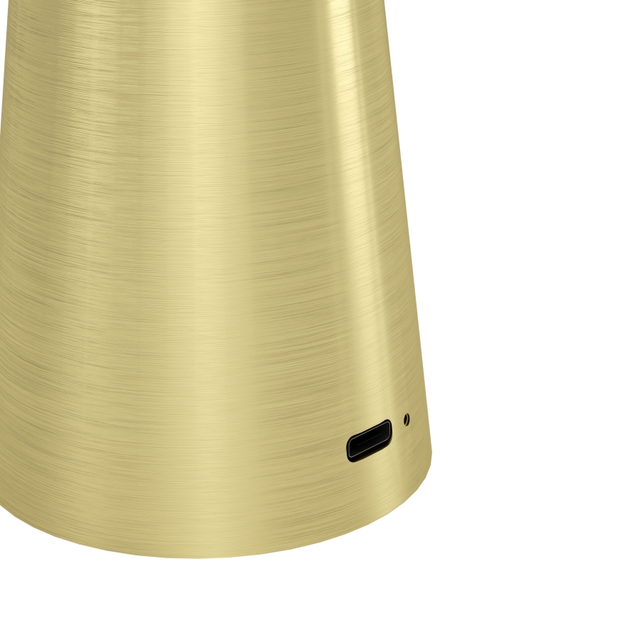 Eglo - LED Stmievateľná dotyková vonkajší lampa LED/2,8W/5V 2400K/3000K/4000K 5200 mAh IP54 zlatá