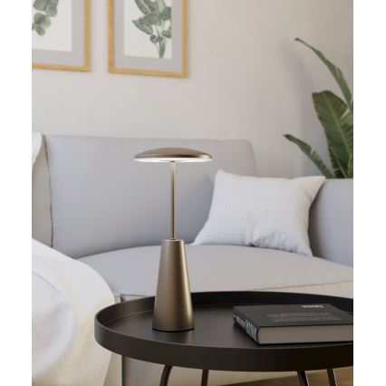 Eglo - LED Stmievateľná dotyková vonkajšia lampa LED/2,8W/5V 2400K/3000K/4000K 5200 mAh IP54 béžová