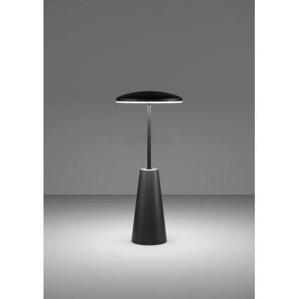 Eglo - LED Stmievateľná dotyková vonkajšia lampa LED/2,8W/5V 2400K/3000K/4000K 5200 mAh IP54 čierna