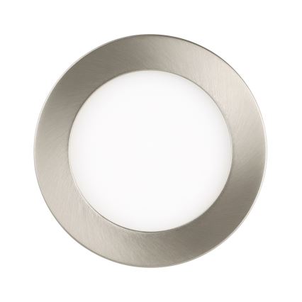 Eglo - Zapustené LED svietidlo, 5,5 W/230 V, 3000 K, matný chróm, pr. 11,7 cm