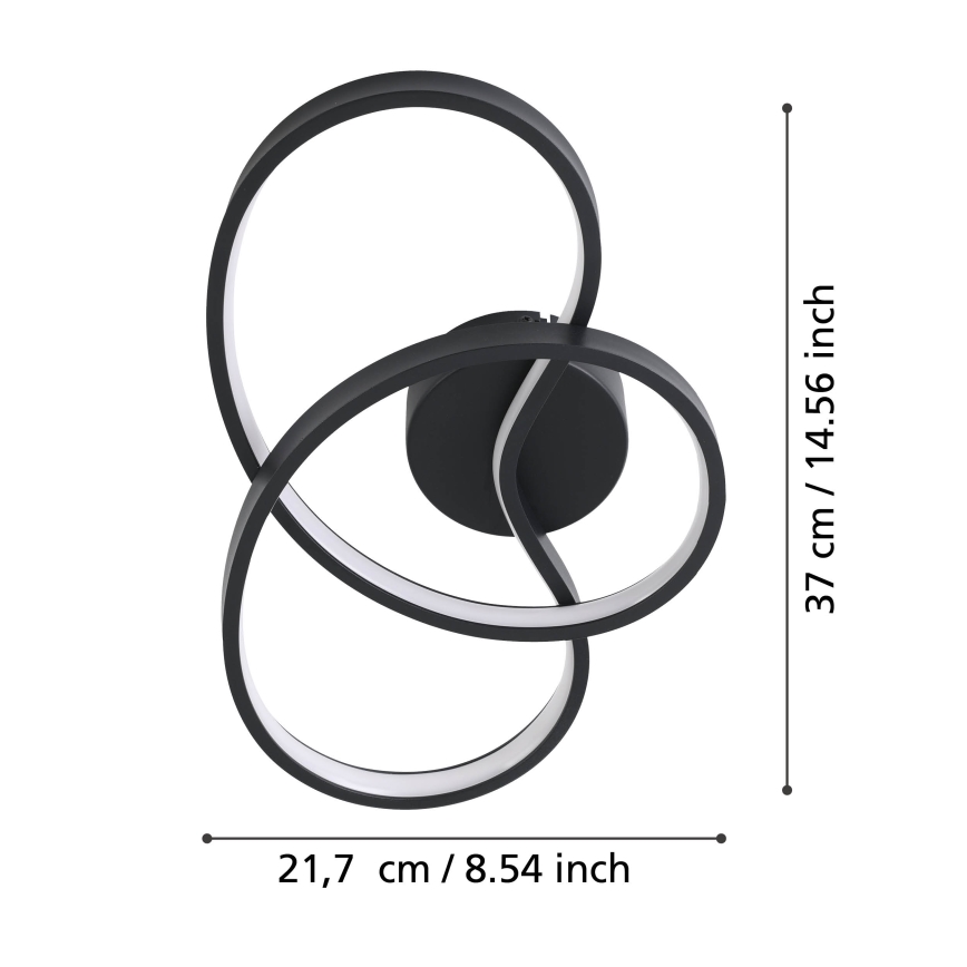 Eglo - LED Nástenné svietidlo LED/14,5W/230V
