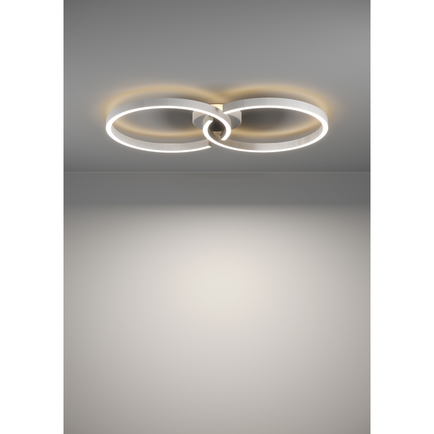 Eglo 900954 - LED RGBW Stmievateľné stropné svietidlo LED/19,5W/230V 2700-6500K biela + diaľkové ovládanie