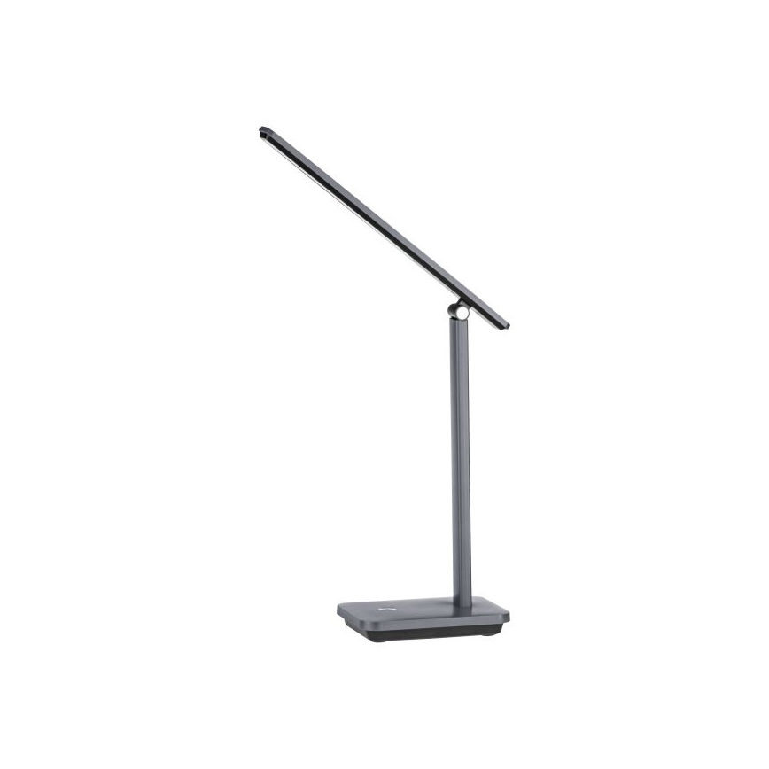 Eglo - LED Stmievateľná nabíjacia stolná lampa LED/3,6W/5V 1800mAh šedá