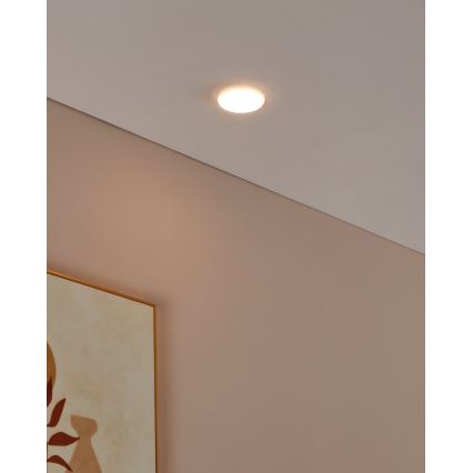 Eglo - LED Kúpeľňové podhľadové svietidlo LED/4,5W/230V pr. 7,5 cm IP65