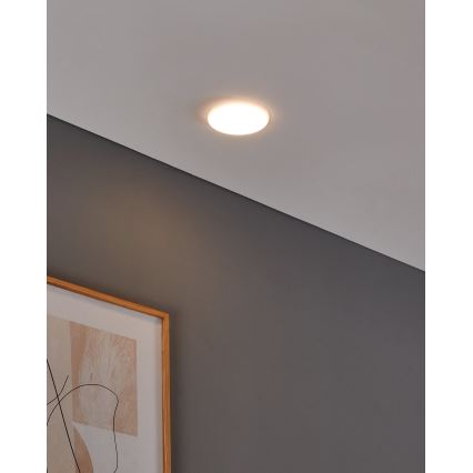 Eglo - LED Kúpeľňové podhľadové svietidlo LED/5,5W/230V pr. 10 cm IP65