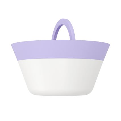 Eglo - LED RGBW Stmievateľná dotyková vonkajšia lampa 2v1 LED/1,5W/5V 2600 mAh IP54 fialová