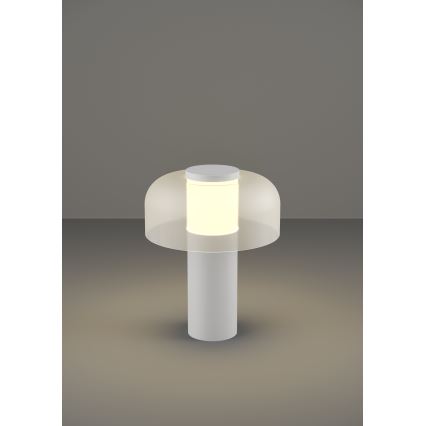Eglo - LED Stmievateľná dotyková vonkajšia lampa LED/2,25W/5V 2400-4000K 5200 mAh IP44 biela