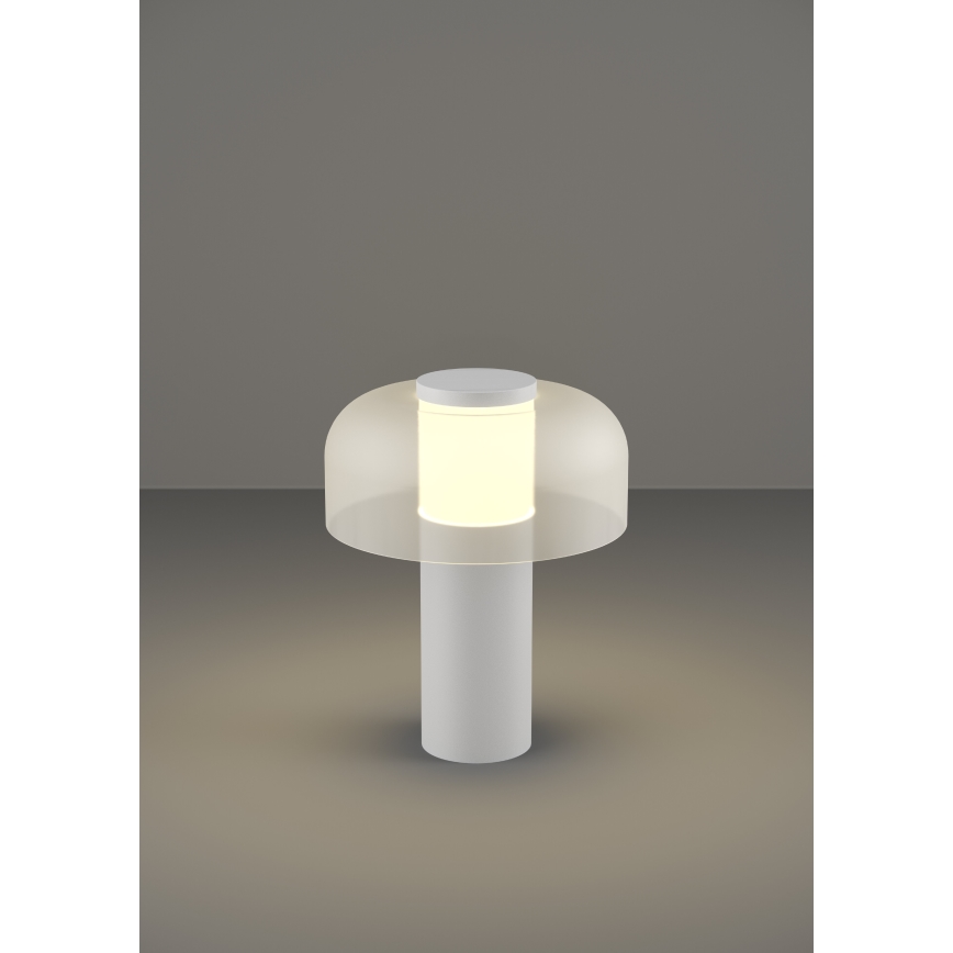Eglo - LED Stmievateľná dotyková vonkajšia lampa LED/2,25W/5V 2400-4000K 5200 mAh IP44 biela