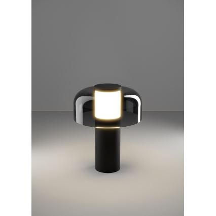 Eglo - LED Stmievateľná dotyková vonkajšia lampa LED/2,25W/5V 2400-4000K 5200 mAh IP44 čierna