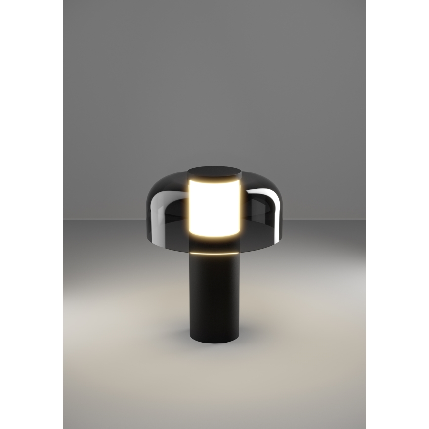 Eglo - LED Stmievateľná dotyková vonkajšia lampa LED/2,25W/5V 2400-4000K 5200 mAh IP44 čierna