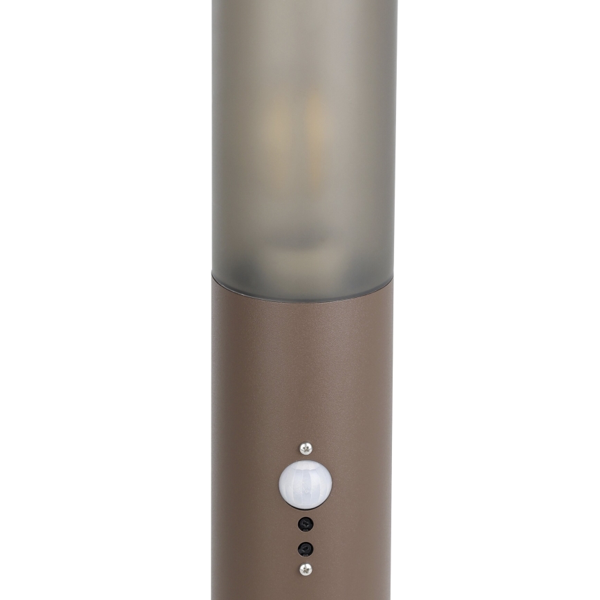 Eglo - Vonkajšia lampa so senzorom 1xE27/15W/230V 45 cm IP44