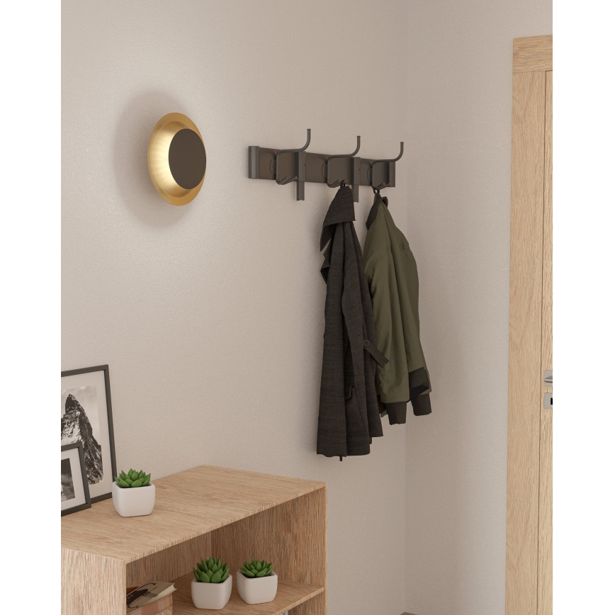 Eglo - LED nástenné svietidlo LED/11W/230V zlatá/čierna