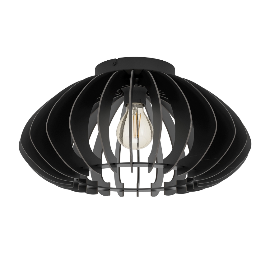 Eglo - Stropné svietidlo 1xE27/40W/230V pr. 45 cm čierna