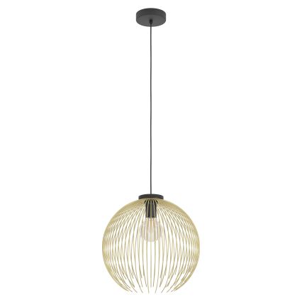 Eglo - Luster na lanku 1xE27/40W/230V zlatá