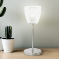 EGLO 90101 - Stolová lampa OLBIA 1xG9/9W matný chróm