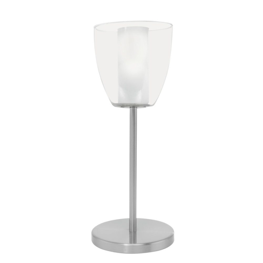 EGLO 90101 - Stolová lampa OLBIA 1xG9/9W matný chróm
