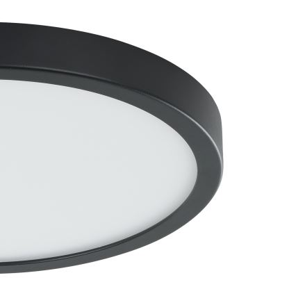 Eglo - LED Stropné svietidlo so senzorom LED/20,5W/230V 3000K čierna