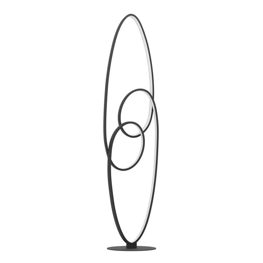 Eglo - LED Stojacia lampa LED/38W/230V 3000K čierna