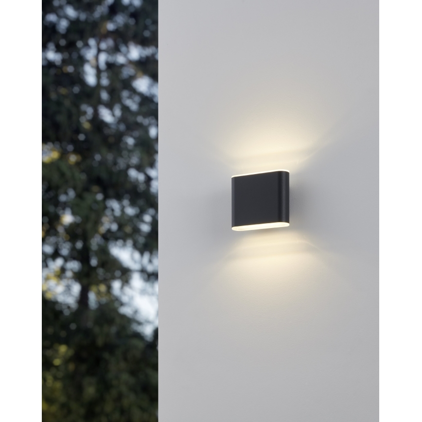 Eglo - LED Vonkajšie nástenné svietidlo 2xLED/2,9W/230V 3000K/4000K/6500K IP65
