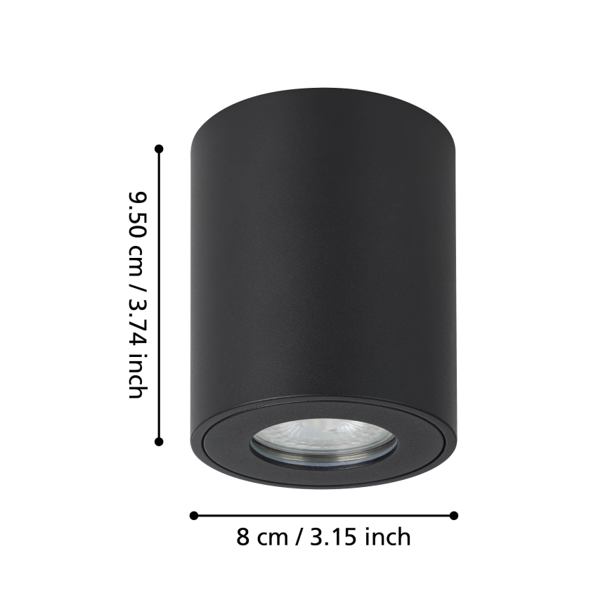 Eglo - Vonkajšie bodové svietidlo 1xGU10/5W/230V pr. 8 cm IP44