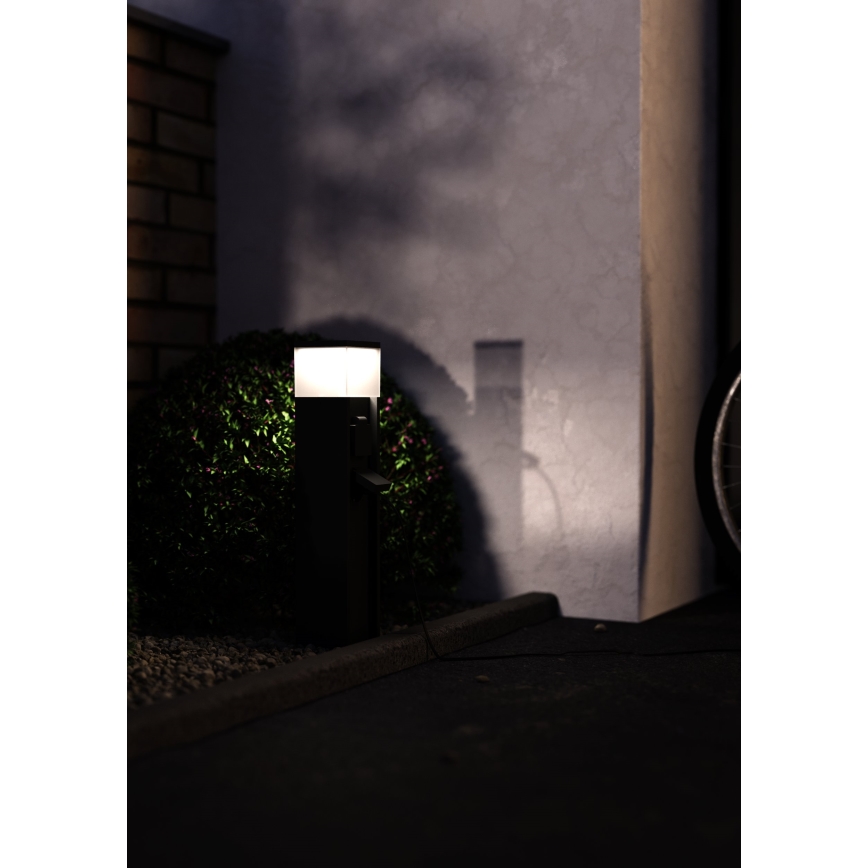 Eglo - Vonkajšie svietidlo s 2 päticami 1xE27/25W/230V IP54 antracit