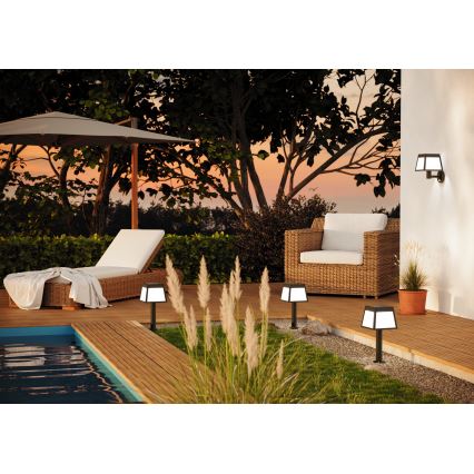 Eglo - LED Solárne svietidlo so senzorom LED/7,5W/3,7V 56cm 2200 mAh IP44