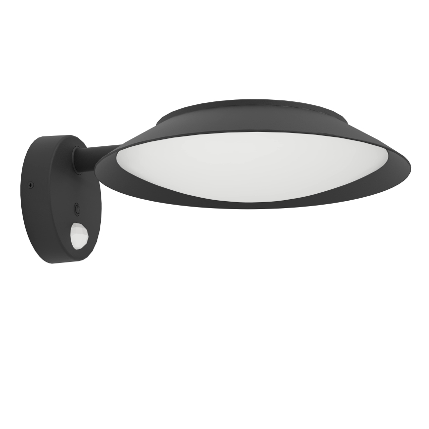 Eglo - LED Solárne nástenné svietidlo so senzorom LED/7W/3,7V 2200 mAh IP44