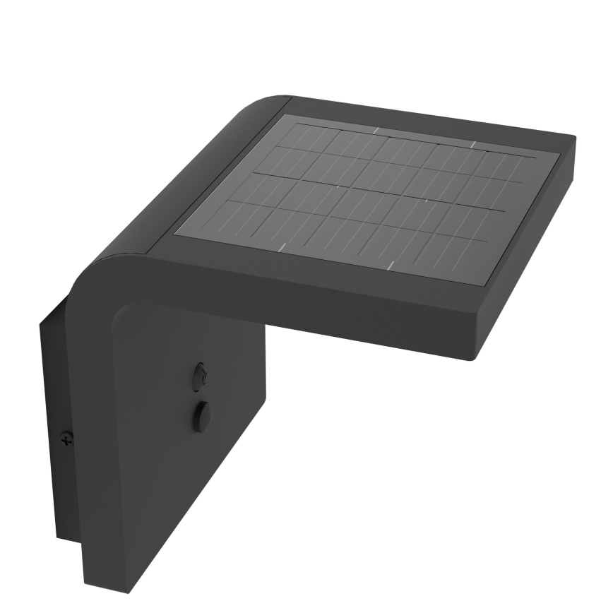 Eglo - LED Solárne nástenné svietidlo so senzorom LED/6,5W/3,7V 2400 mAh IP44