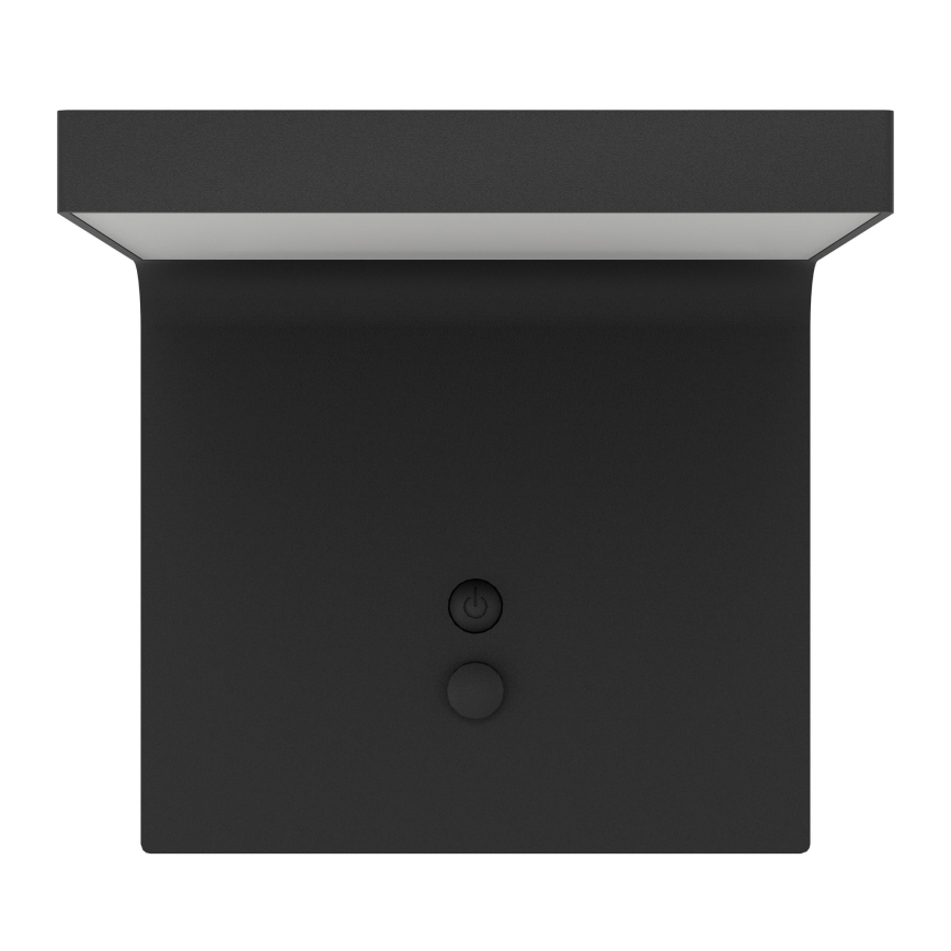 Eglo - LED Solárne nástenné svietidlo so senzorom LED/6,5W/3,7V 2400 mAh IP44