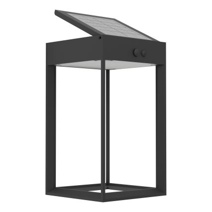 Eglo - LED Solárne nástenné svietidlo so senzorom LED/6,5W/3,7V IP44