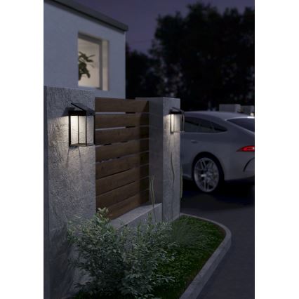 Eglo - LED Solárne nástenné svietidlo so senzorom LED/6,5W/3,7V IP44
