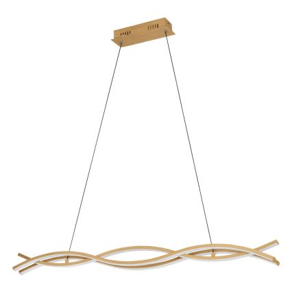 Eglo - LED luster na lanku LED/35W/230V béžový